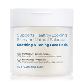 FIUMOT Soothing & Clarifying Toner Pads with Centella Asiatica, Tranexamic Acid, and Peptides – 125 Pre