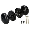 KOTARBAU® Black Rotating Door Knob. Ideal Equipment for Garage Side