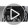 PEPE Mobility Wheelchair Cushion 42 cm (16.5"), Pressure Relief, Black