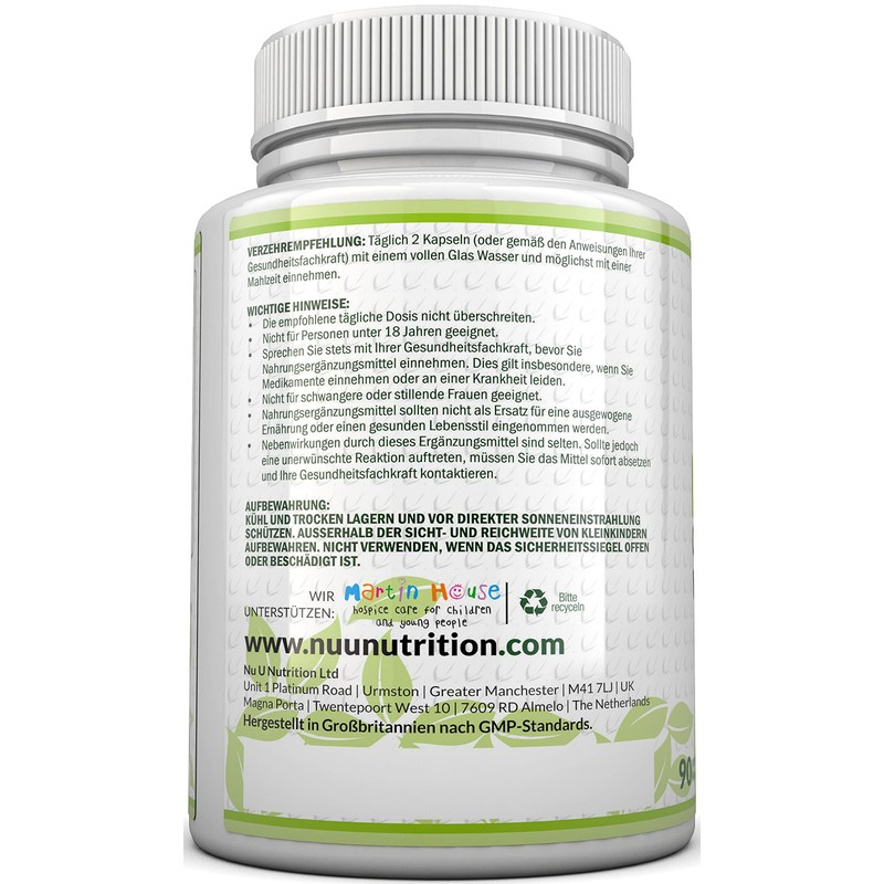 Colon Complex mit 11 Ballaststoffen plus Ingwer Extrakt und Flohsamen