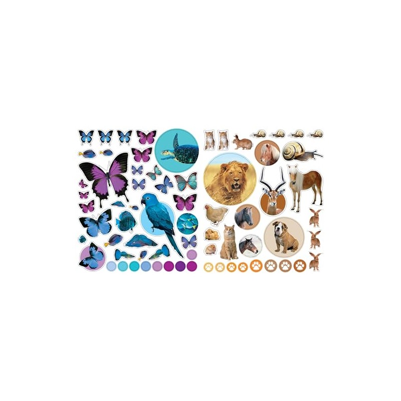 Eyelike Stickers: Animals