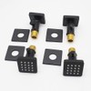 Backnets Shower Body Spray Solid Brass Massage Jets Wall Mount,