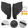 NLQR 2pcs Door Panel Armrest Cover Black Left and Right