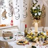30 Pcs Black Hanging Swirls Party Decorations 30 pcs Party
