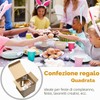 Set di 50 piccole scatole regalo bianche, 7 x 7