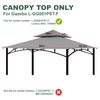 JANCANOPY Gazebo Replacement Cover for Grill Gazebo Model L-GG001PST-F, (Gray)