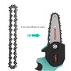 4 pcs 4 Inch Chainsaw Chain, Mini Chainsaw Chain, Steel