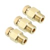 PATIKIL Brass Tube Fitting 6mm Tube OD 1/8 BSP Male
