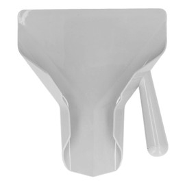 Popcorn Scoop, Chip Scoop Loader, Chip Packing Scoop, Funnel, Popcorn, Right Handle, Plastic Chip Scoop, Chip Spatula, Chip Excavator Scoop