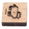 Cutting Die Cow Shape 55x42mm Leather Punching Mold Alloy Steel