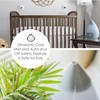 Crane Ultrasonic Teardrop Cool Mist Humidifier, Large 1 Gal Tank,