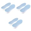 FOMIYES 3 Pairs Enhance Your Height Comfortable Heightening Insoles Breathable