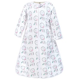 Hudson Baby Unisex Baby Long Sleeve Muslin Sleeping Bag, Wearable Blanket, Sleep Sack, Dream Catcher, 12-18 Months