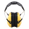 Yellow Baby Ear Protection Noise Cancelling Earmuff Efficient Foldable Adjusting