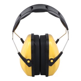 Yellow Baby Ear Protection Noise Cancelling Earmuff Efficient Foldable Adjusting Infant Ear Muff Headphone