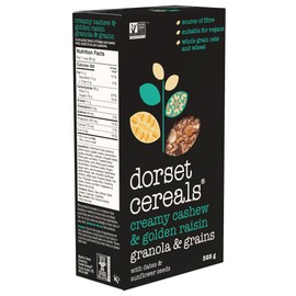 Dorset Creamy Cashew & Golden Raisin, 325g