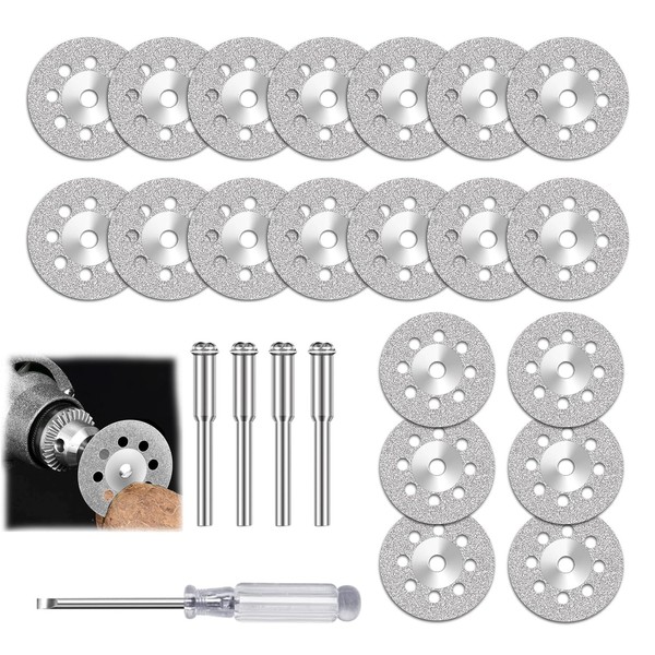 25 Pcs Discs for Dr emel Diamond Cutting Discs for
