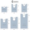 BELLUNA 283970-002 Toilet Mat, Fluffy, Washable, Anti-slip, Antibacterial, Deodorizing, Stylish,