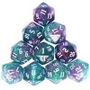 10PCs D20 Polyhedral Dice Set 22mm for DND RPG MTG