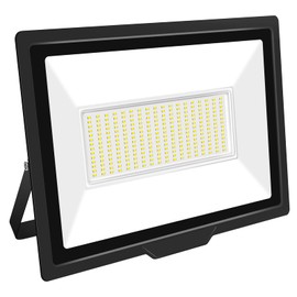 YOJZMA 200W Outdoor Flood Lights 20000LM Super Bright Security Light IP66 Waterproof Floodlight 6000K Cool White Light LED Exterior Lighting for Garage Garden Stadium Backyard Yard