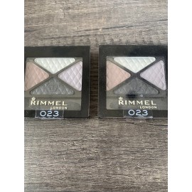 Rimmel London 2 Packs Rimmel London Glam'Eyes Quad Eyeshadow, Beauty Spells