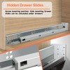 4 Pair 15 Inch Undermount Soft Close Drawer Slides Full