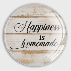 Luckluccy Happiness is Homemade Magnets Refrigerator Magnetic Whiteboard for Fridge Inspiration Bible Scripture Glass Magnets Christian Saying Whiteboard Blackboard Magnets for Office and