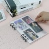 Koqye A5 Acrylic Notebook Binder 6 Ring, Loose Leaf Personal