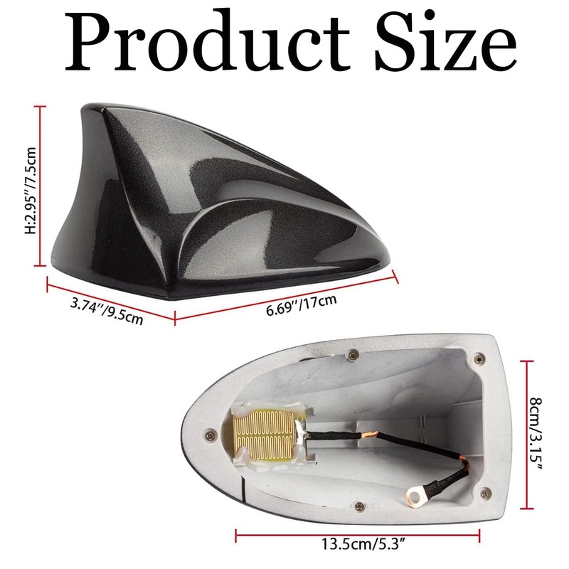 Takilma Shark Fin Antenna Cover for car Vehicle Shark Fin