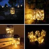 SunKite Solar Mason Jar Lights, 12 Pack 30 LED Waterproof