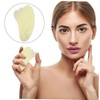 Mikinona Jade Gua Sha Scraper Board for Facial Massage Smooth