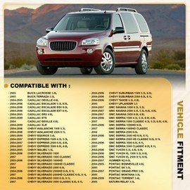 12581282 Vapor Canister Purge Valve Compatible with Chevy Avalanche Equinox Express Silverado Tahoe Suburban GMC Sierra Savana Yukon Replaces# 214-1105