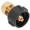 Universal Propane Refill Adapter for 20LB QCC1 to 1LB Disposable