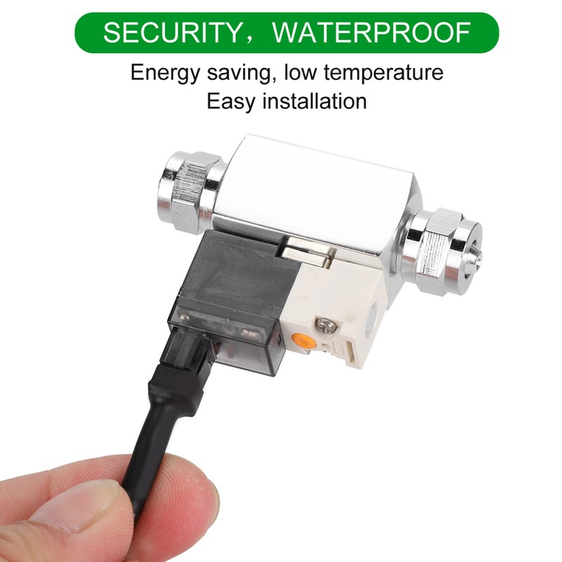 Mini External CO2 Solenoid Valve Low Temperature Fish Tank Accessory