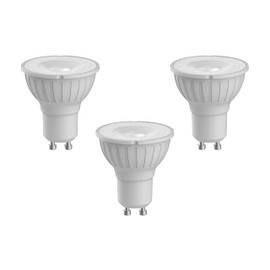 Megaman GU10 Reflector Dimmable LED Lamp, 5 Watt, 4000K Colour Temperature, Cool White 3 Packs