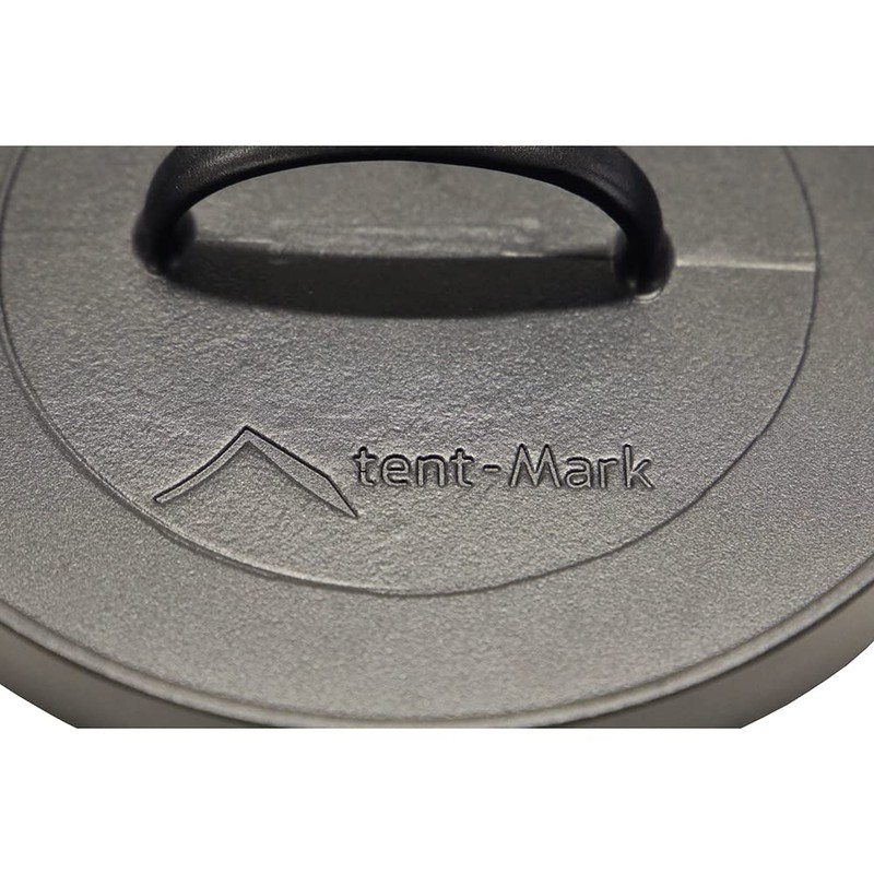 Tent-Mark Design Aluminum Dutch Oven 6" Lightweight with Storage Bag