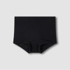 JAJU [JAJU] Women's Modal Hygienic Shorty Panty 3-Pack_Black