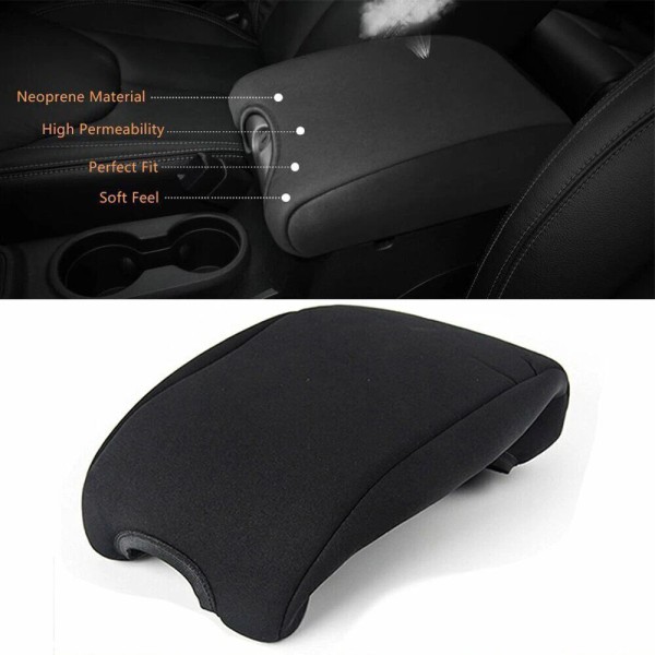 NV-Auto Center Console Armrest Pad Cover For Wrangler JK Sahara