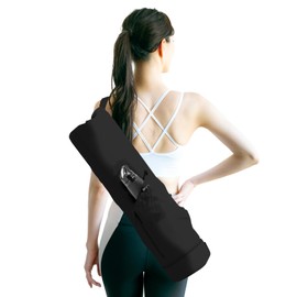Yoga Mat Case, Yoga Bag, Yoga Mat Case, Yoga Mat Bag Case (Black)