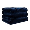 LINENOVA Fleece Throw Blanket for Couch, Sofa, Bed, Soft Lightweight