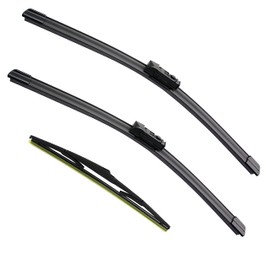 ZIXMMO 3 Factory Wiper Blades Replacement for Toyota Prius 2016-2020 2021 2022 2023 Original Equipment Windshield Window Wiper Blades Set - 28"/16"/16"(Set of 3)