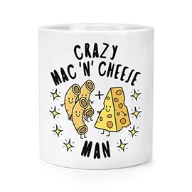 Crazy Mac N Cheese Man Stars Makeup Brush Pencil Pot