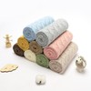 LAWKUL Cellular Blanket Baby 100% Cotton Knitted Soft Knit Crochet