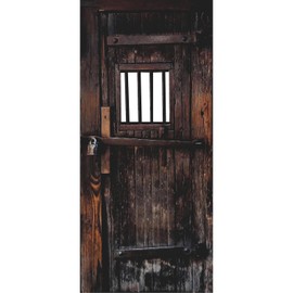 SS11131 Old West Western Jail Cell Prison Stand in Cardboard Cutout Standee Standup