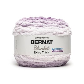 Bernat Blanket Extra Thick Perfect Phasing Purple Sunset 1 Pack of 600g Yarn