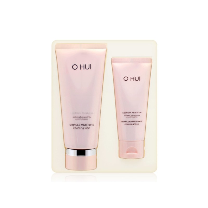 Ohui Miracle Moisture Cleansing Foam Promotion (200ml+100ml) / 오휘 미라클