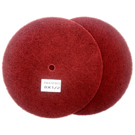 Pro-Graad 4 Pack 8” x 1/2” Very Fine 7447 PRO Non-Woven Buffing, Blending, Cleaning, Light Deburring & Finishing Discs, Pack of 4