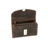 Waiter wallet cabdriver cabby purse Vintage-Style LEAS, Genuine leather, brown