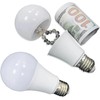White Secret Light Bulb, Safe Light Bulb Secret Compartment, Lightbulb