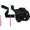FAZHBARY Black Rhythmic Gymnastics Wands Praise Dancing Streamers for Kids